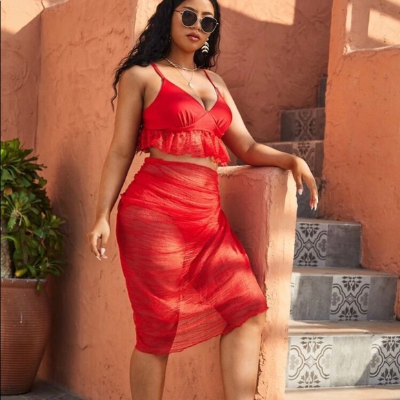 2pc swimsuit WITHOUT the wrap - Picture 2 of 3